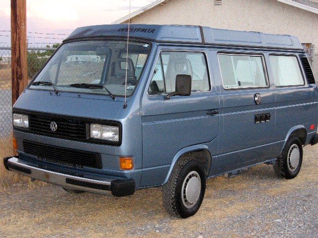 Blue-grey T3 Vanagon